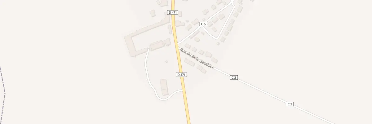 Plan du 2 Bois Gauthier à Lissy