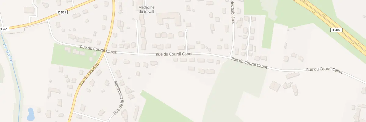 Plan du 51 Rue du Courtil Cabot à Villemandeur