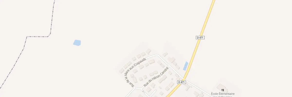 Plan du 10 Rue de la Mare aux Crapauds à Lissy