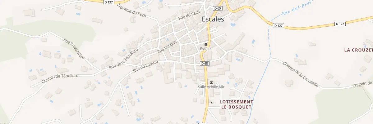 Plan du 4 Rue du Laouza à Escales