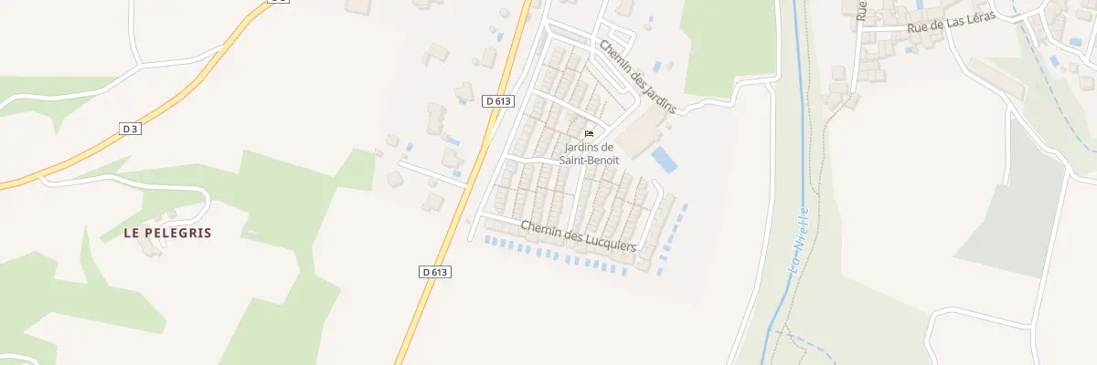 Plan du 2049 Jardins de Saint Benoit à Saint-Laurent-de-la-Cabrerisse