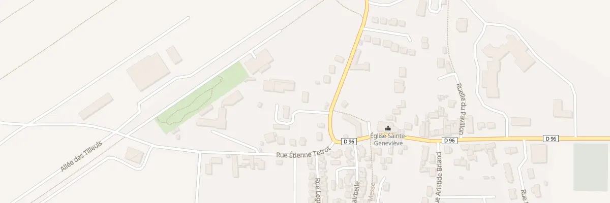 Plan du 25B Rue Eugène Dorlet à Coubert
