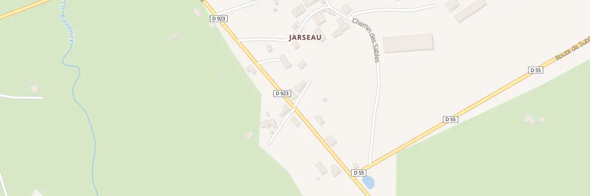 Plan du 267A Jarseau à Jars