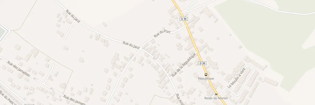 Plan du 26 Rue Aristide Briand à Chartrettes