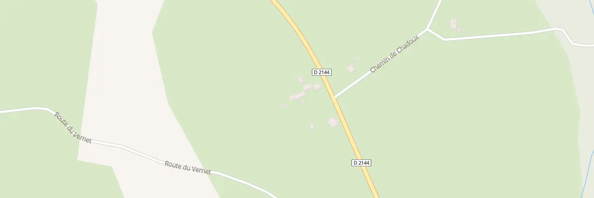 Plan du 1063 Rte de Montluçon à Durdat-Larequille
