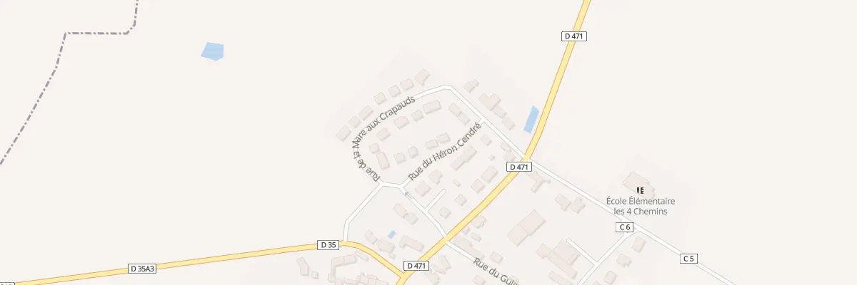 Plan du 4 Rue du Héron Cendré à Lissy