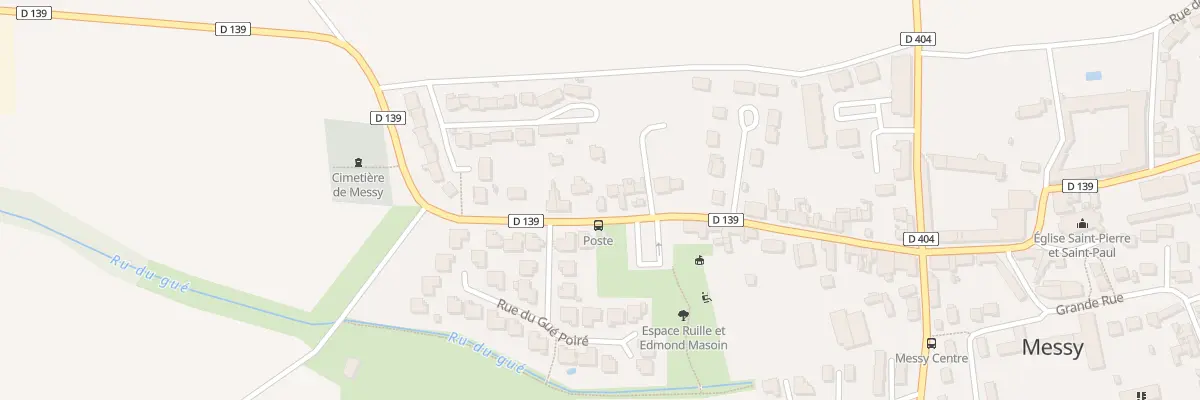 Plan du 58 Rue de Moulignon à Messy