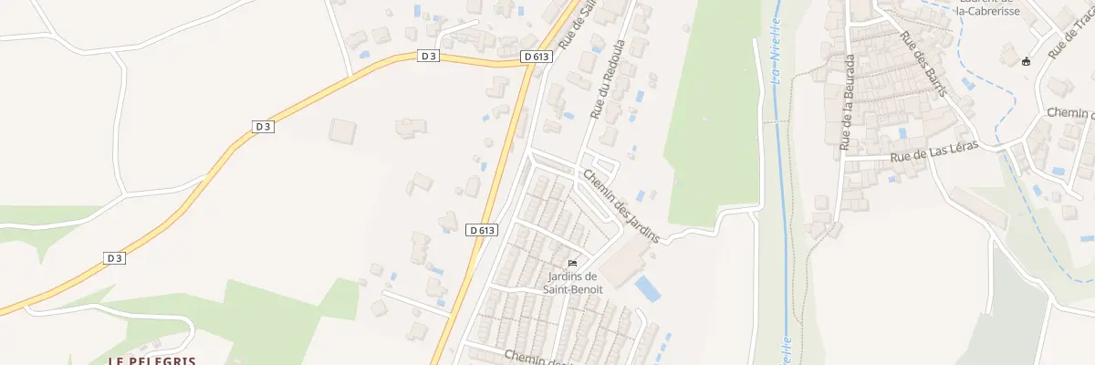 Plan du 2042 Jardins de Saint Benoit à Saint-Laurent-de-la-Cabrerisse