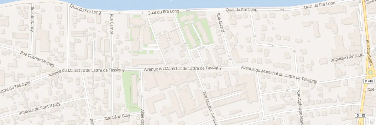 Plan du 52 Av Mal de Lattre de Tassigny à Lagny-sur-Marne