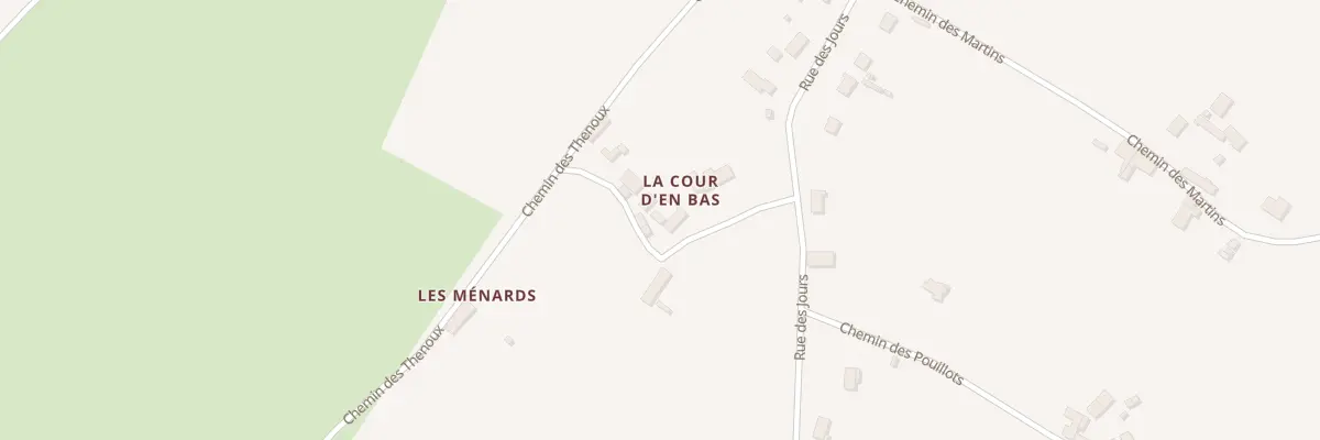 Plan du 5282 La Cour d’En Bas à Saint-Brisson-sur-Loire