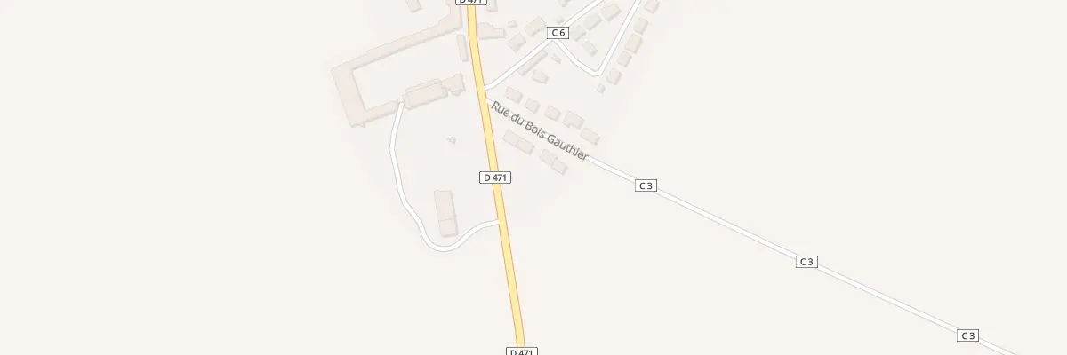 Plan du 6 Bois Gauthier à Lissy