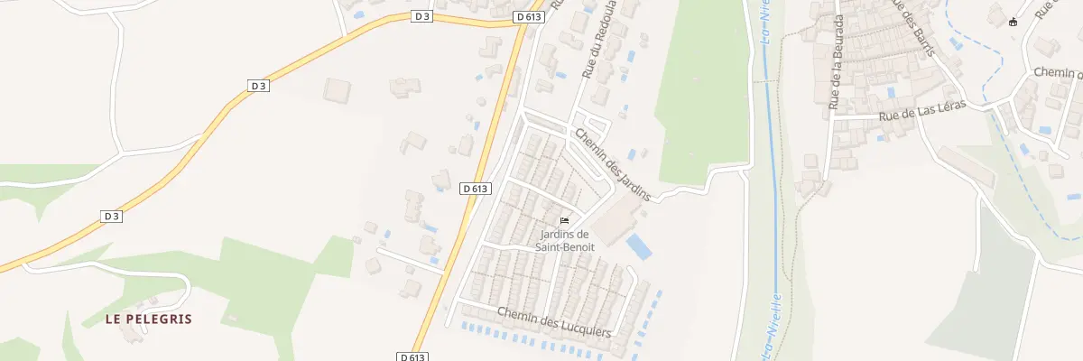 Plan du 2064 Jardins de Saint Benoit à Saint-Laurent-de-la-Cabrerisse