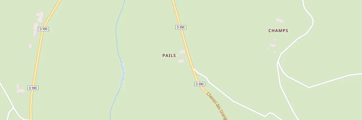 Plan du 5045 Pails à Pailherols