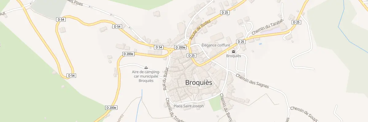 Plan du 6 Rue Bombecul à Broquiès