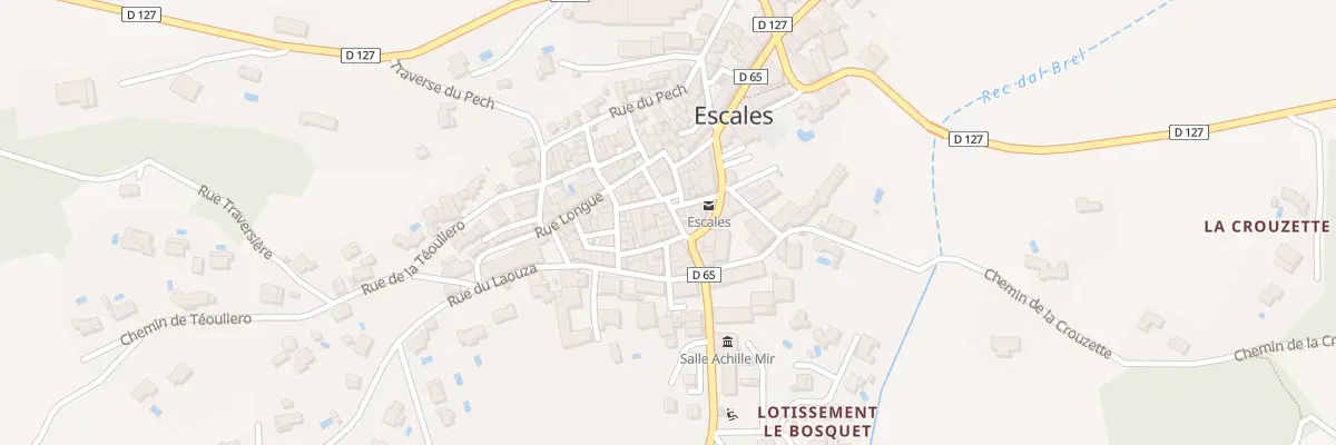 Plan du 1 Pl Achille Mir à Escales