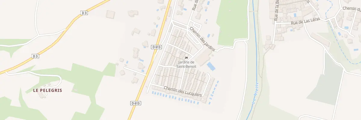 Plan du 2081 Jardins de Saint Benoit à Saint-Laurent-de-la-Cabrerisse