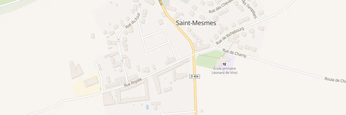 Plan du 24 Rue Royale à Saint-Mesmes
