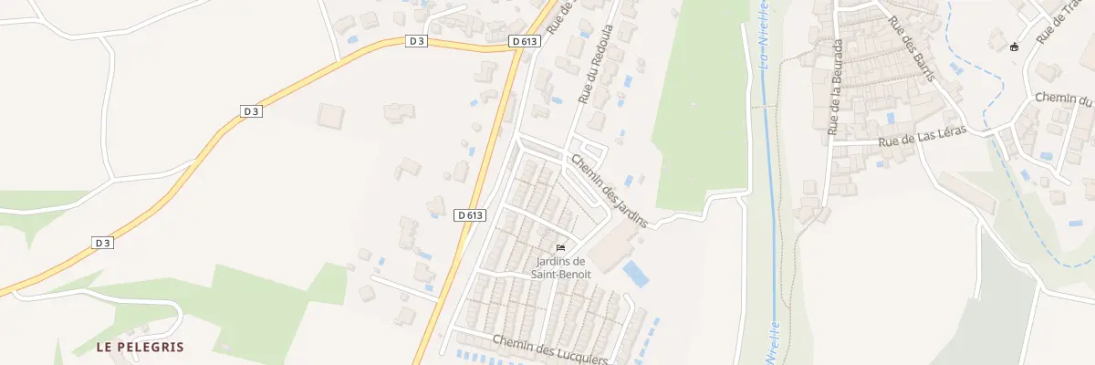Plan du 2069 Jardins de Saint Benoit à Saint-Laurent-de-la-Cabrerisse