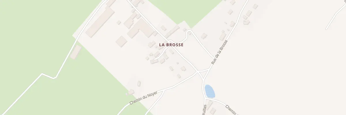Plan du 3 Ham de la Brosse à Chamblet