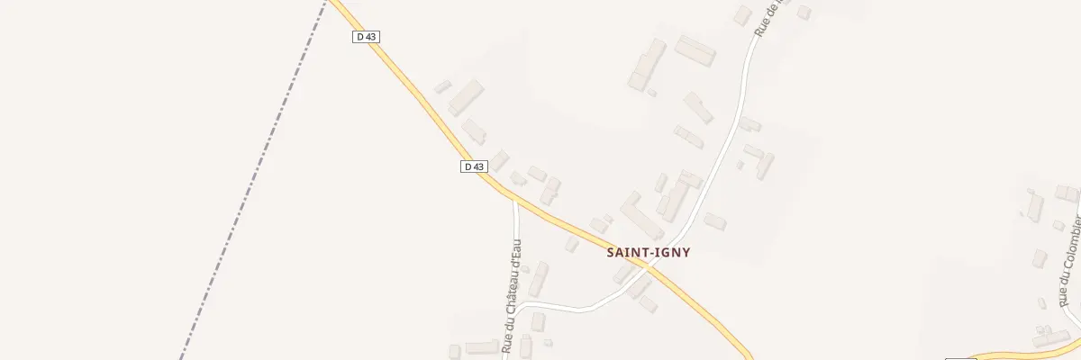 Plan du 12 Rue de Baugy à Gron