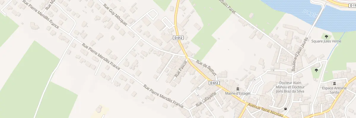 Plan du 3 Rue Guy Mocquet à Estagel