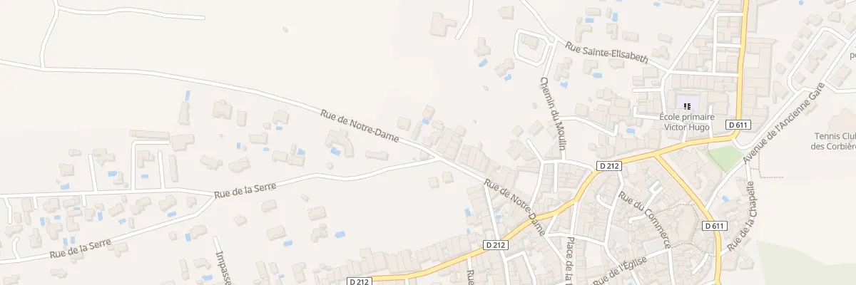 Plan du 26 Rue Notre Dame à Fabrezan