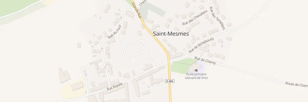 Plan du 20 Rue Royale à Saint-Mesmes