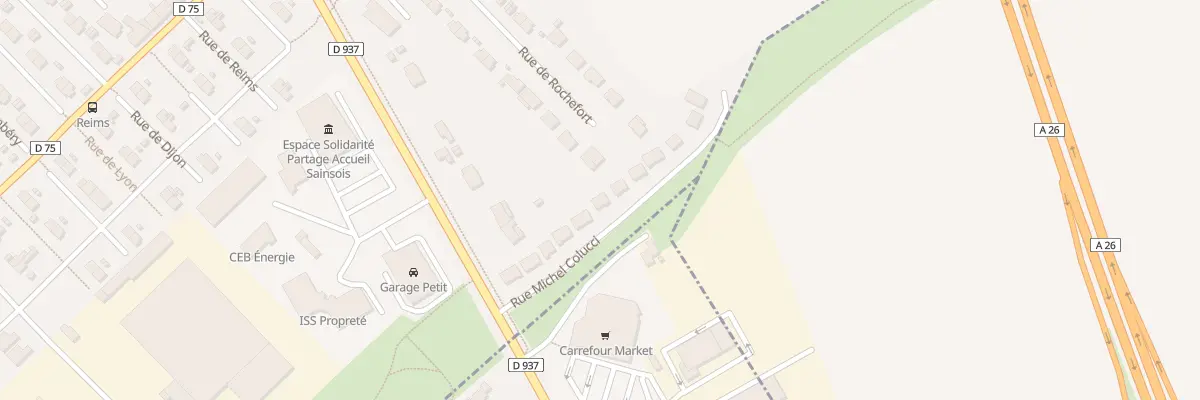 Plan du 11 Rue Michel Colucci à Sains-en-Gohelle