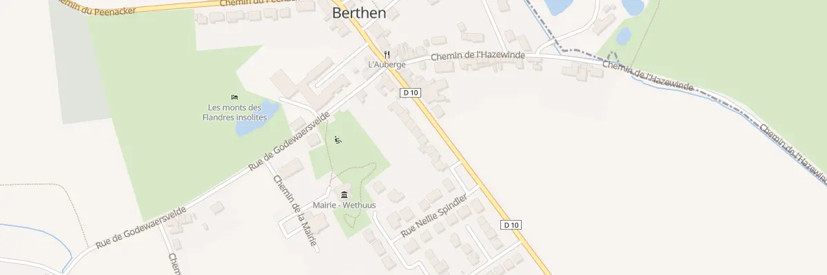 Plan du 342 Gr Grand Rue à Berthen