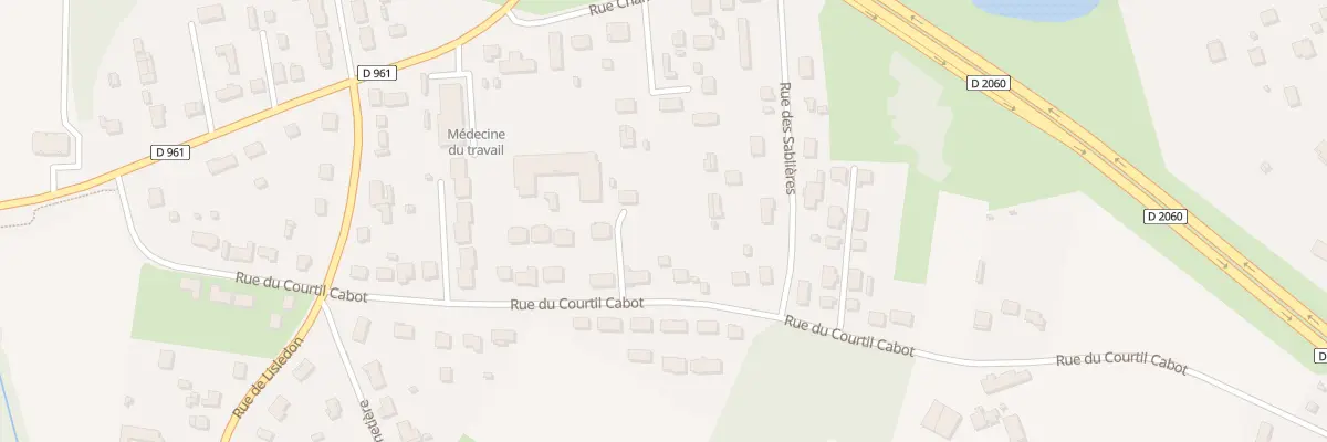 Plan du 50 Rue du Courtil Cabot à Villemandeur