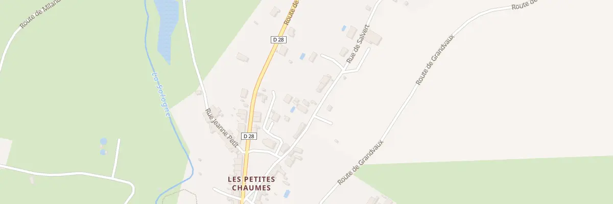 Plan du 5B Rue de Salvert à Ainay-le-Château