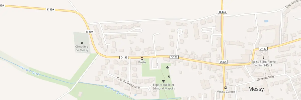 Plan du 46 Rue de Moulignon à Messy