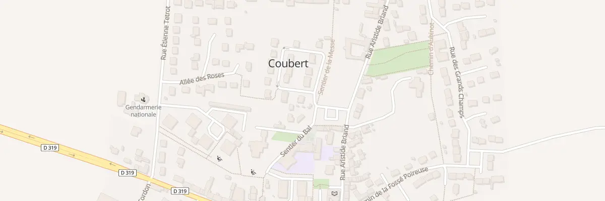Plan du 25 Rue Verger à Coubert