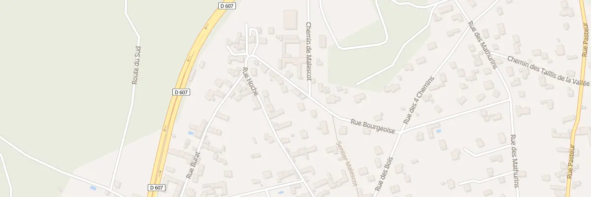 Plan du 12 Rue Bourgeoise à Bourron-Marlotte