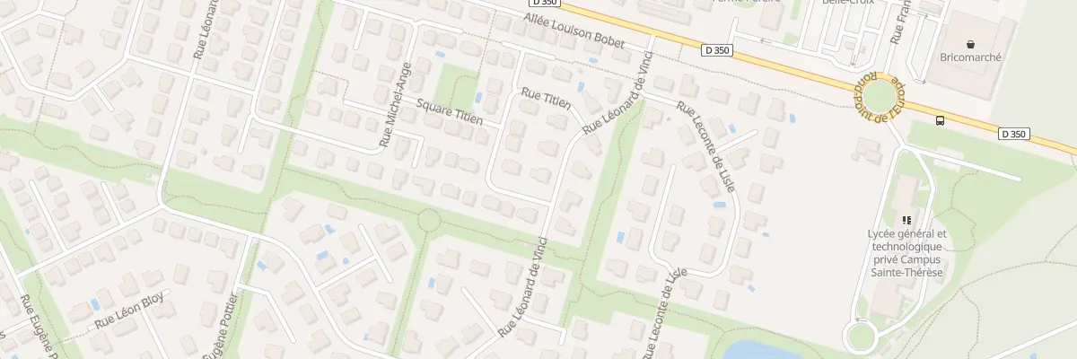 Plan du 16 Rue Léonard de Vinci à Ozoir-la-Ferrière