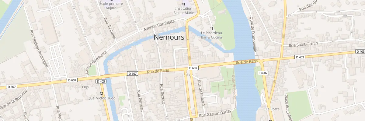 Plan du 30 Rue de Paris à Nemours