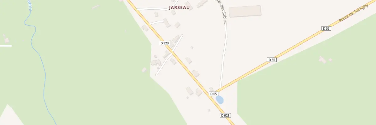 Plan du 265 Jarseau à Jars