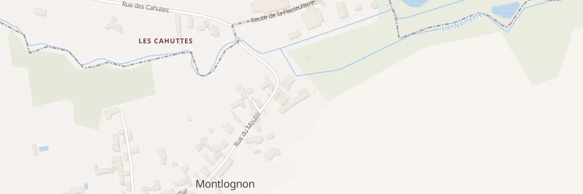Plan du 2 Rue du Moulin à Montlognon