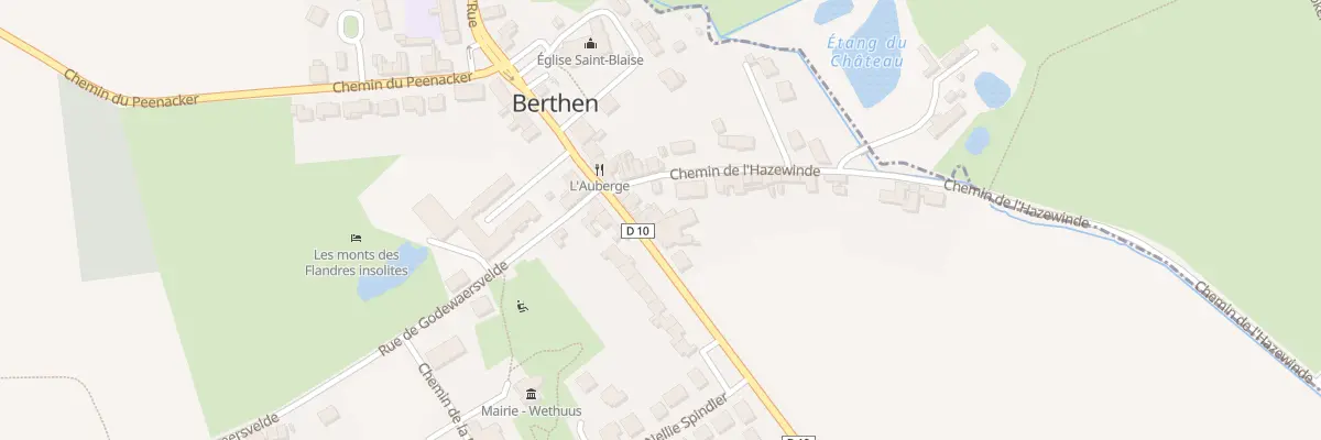 Plan du 287B Gr Grand Rue à Berthen