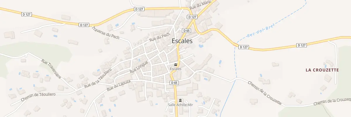 Plan du 38 Rue Bernard de Scalis à Escales