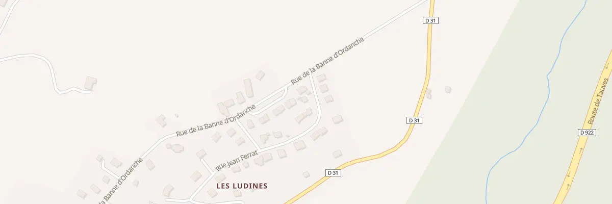 Plan du 5966 Les Ludines à Saint-Sauves-d’Auvergne