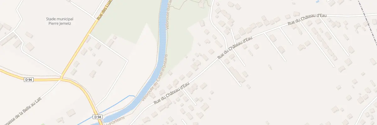 Plan du 287 Rue du Château d’Eau à Pannes