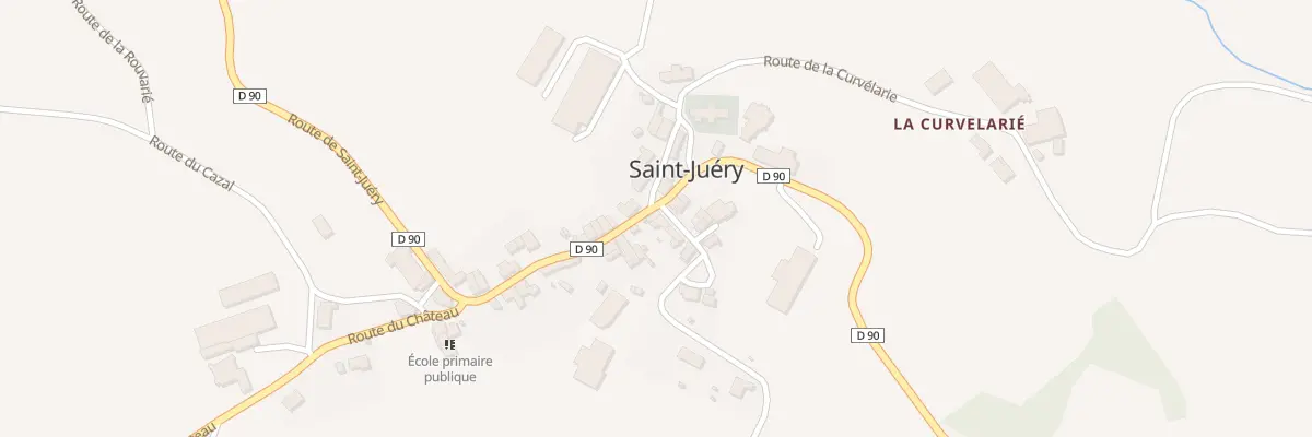 Plan du 5020 Saint Juery à Saint-Juéry