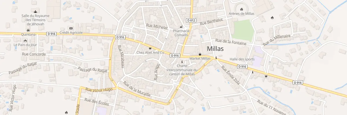 Plan du 79 Av Jean Jaurès à Millas
