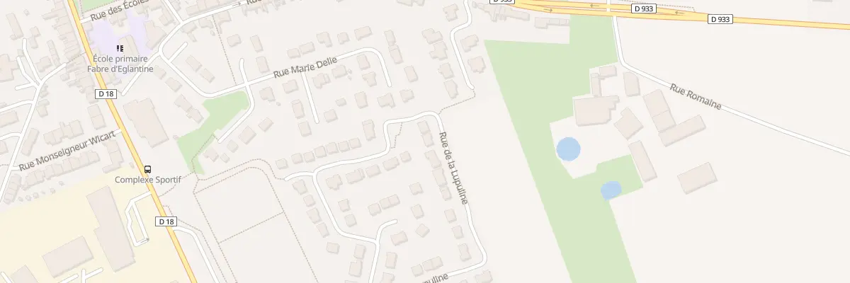 Plan du 36 Rue de la Lupuline à Méteren