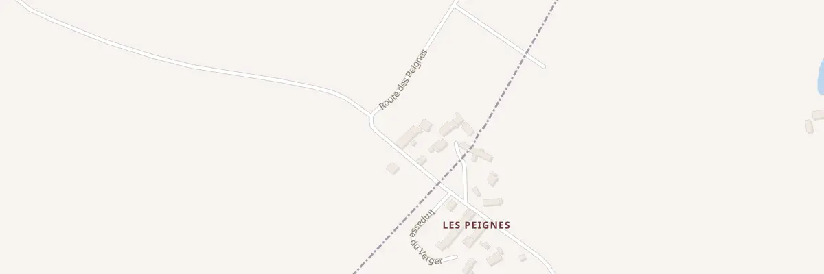 Plan du 569 Rte des Peignés à Saint-Brisson-sur-Loire