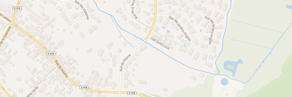 Plan du 17 Rue de Vilaine à Claye-Souilly