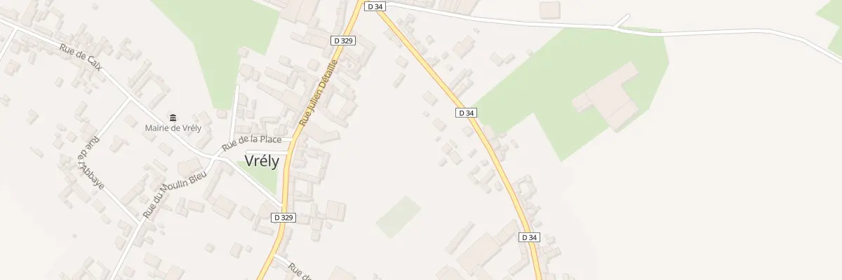 Plan du 9 Rue Alfred Dizy à Vrély