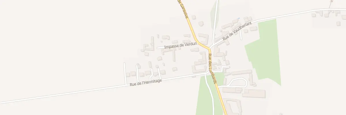 Plan du 67 Imp de Verdun au Fayel