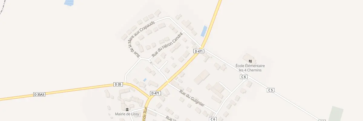 Plan du 39 Rue Grande à Lissy